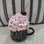 Rae Dunn "Café" Black Mini Mug & Pip Posh Faux Sweet Décor Cherry Whipped Topper Collection