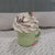 Pip Posh Design Faux Sweet Décor Mini Green Mug & Butterfly Whipped Topper Collection