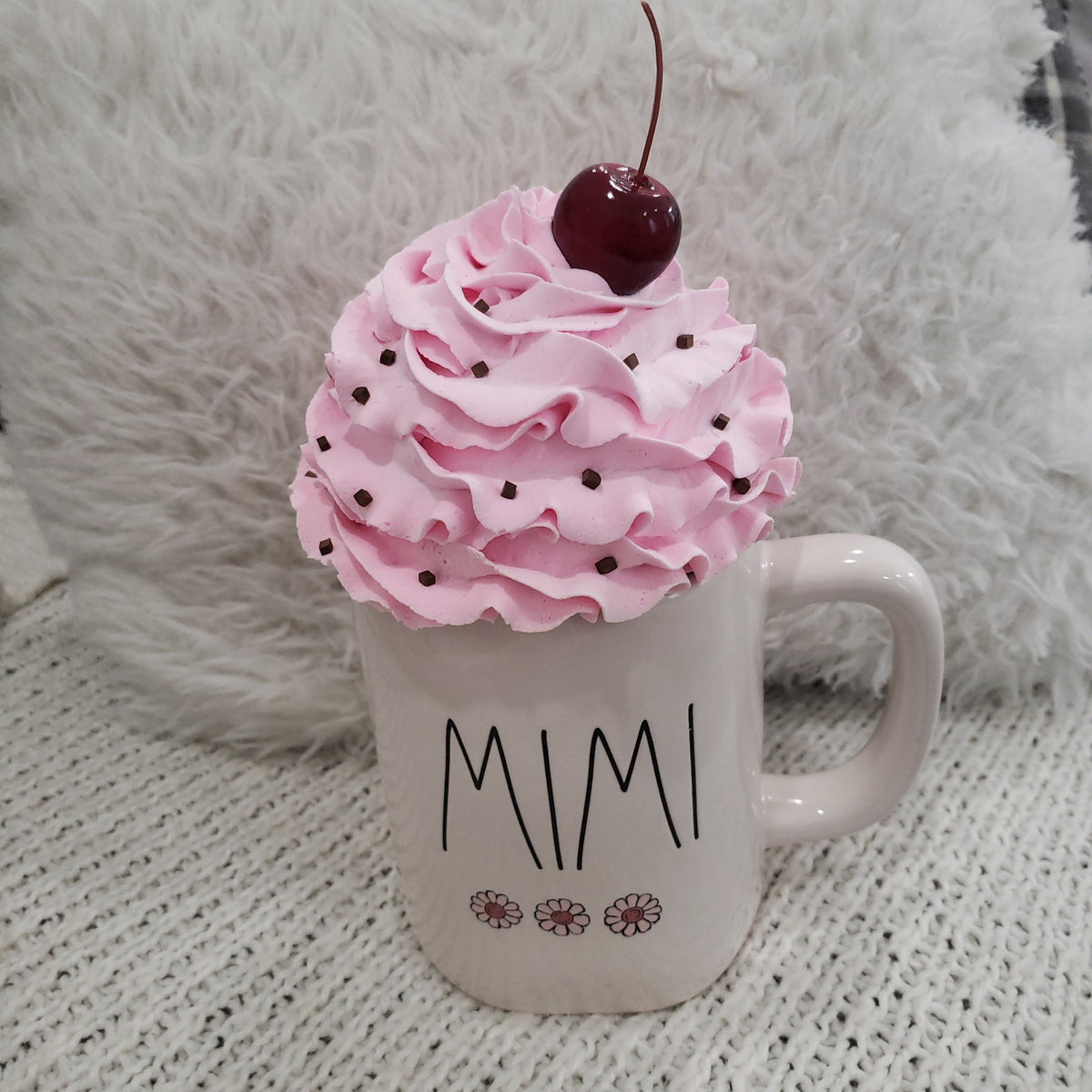 Pip Posh Design Faux Sweet Décor Cherry Mug Topper Collection