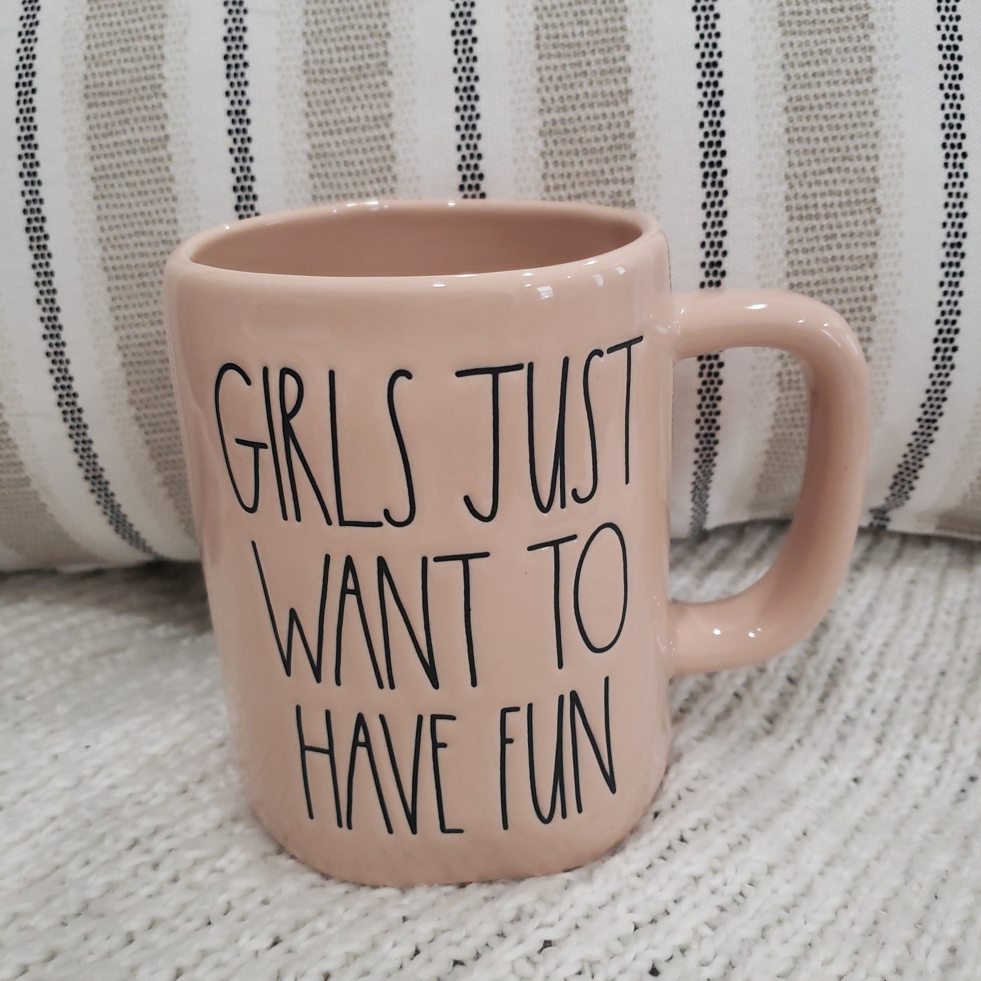 Rae Dunn " Girls Just Want To Have Fun" Mug Collection