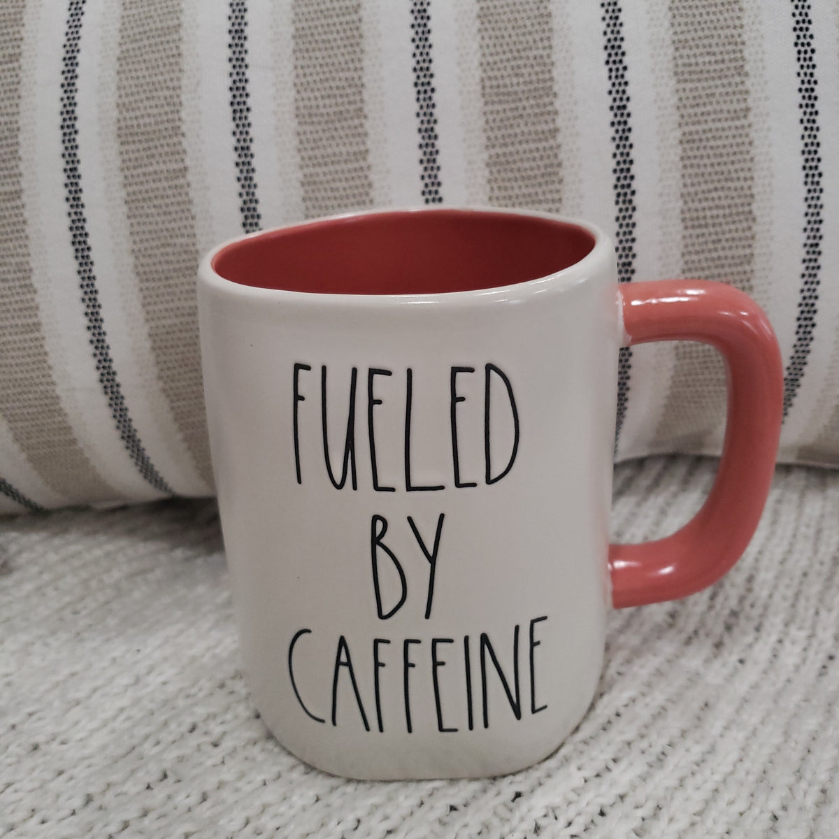Rae Dunn &quot;Fueled By Caffeine&quot; Mug Collection