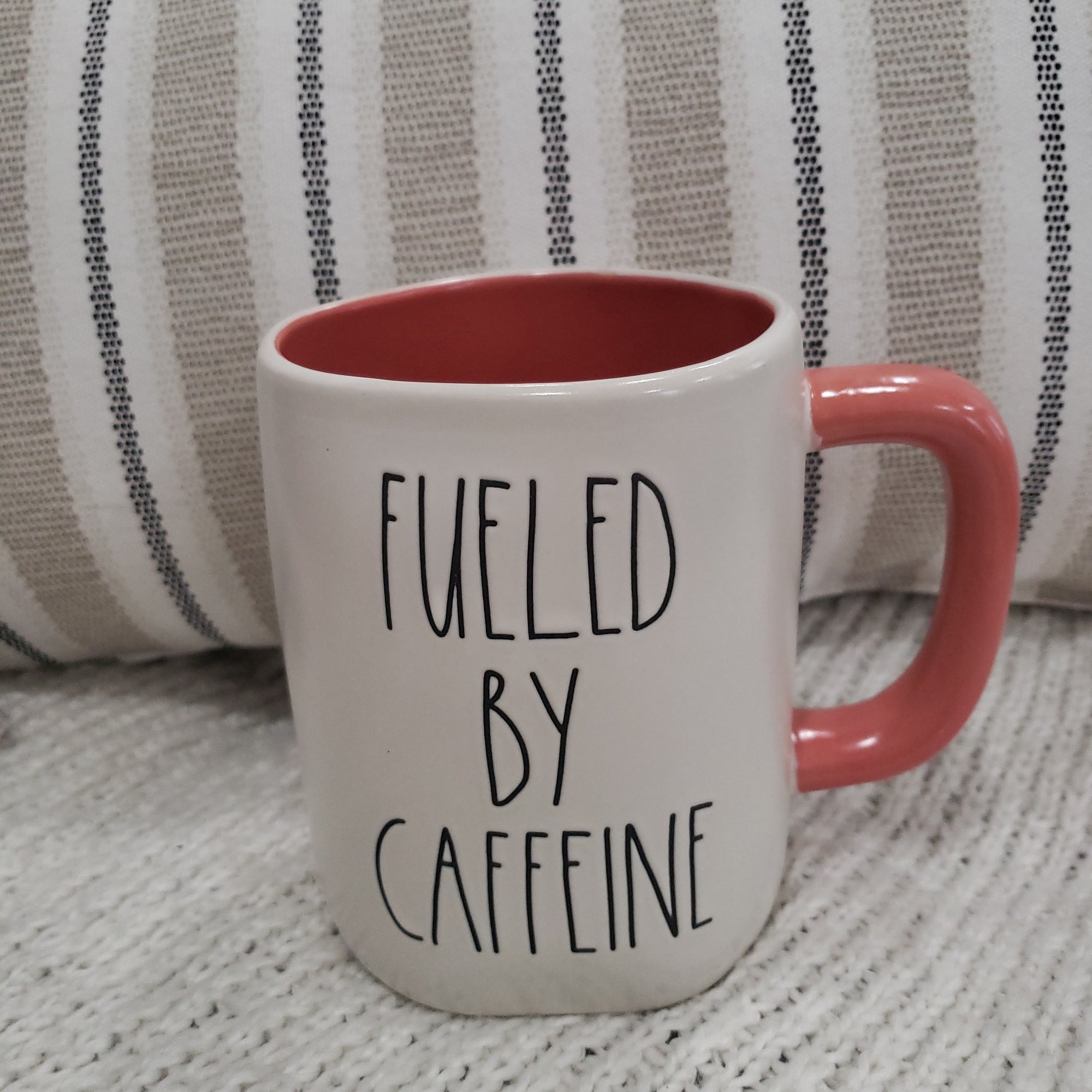 Rae Dunn "Fueled By Caffeine" Mug Collection