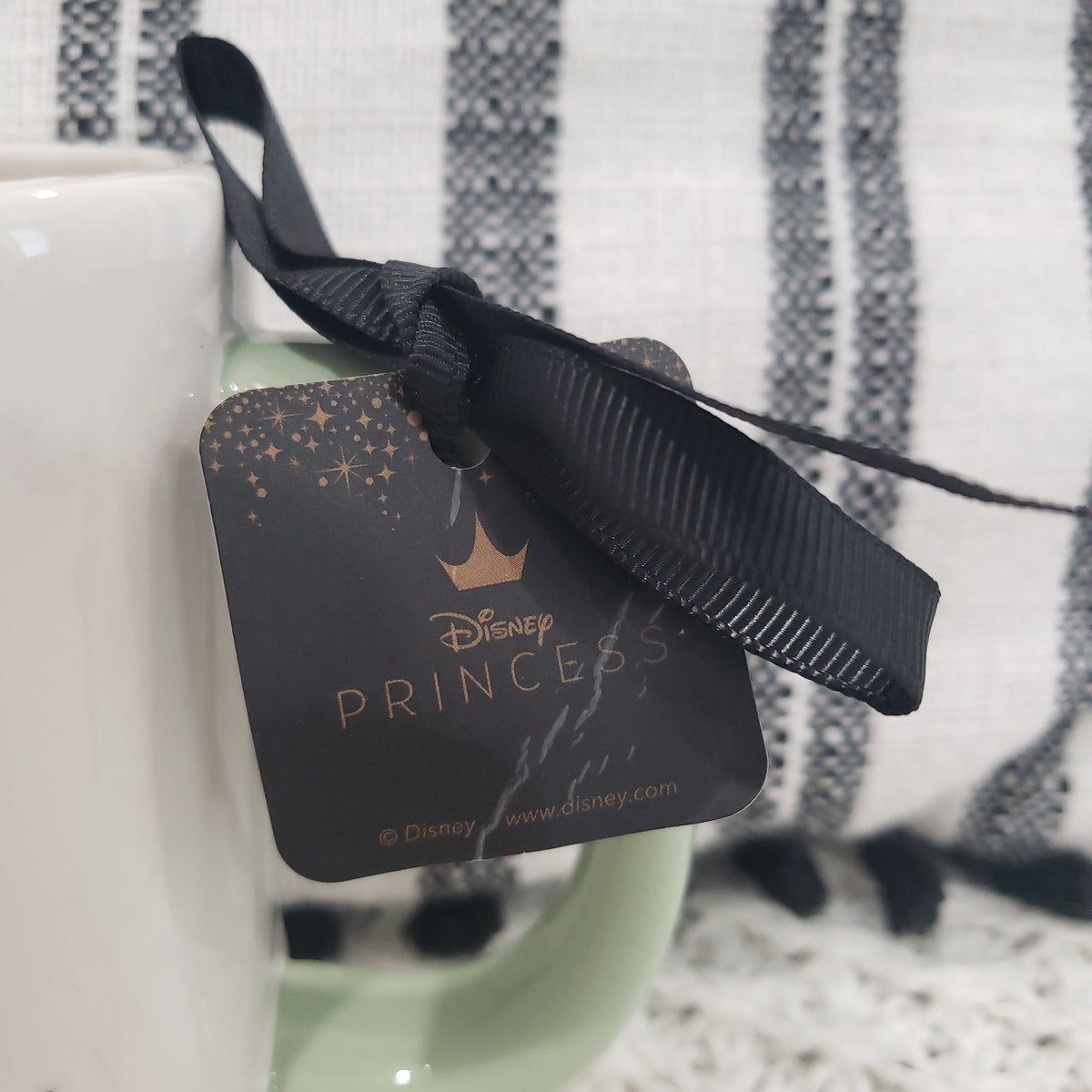 Rae Dunn &quot; Bashful&quot; Double Sided Mug Disney&#39;s Princess Collection