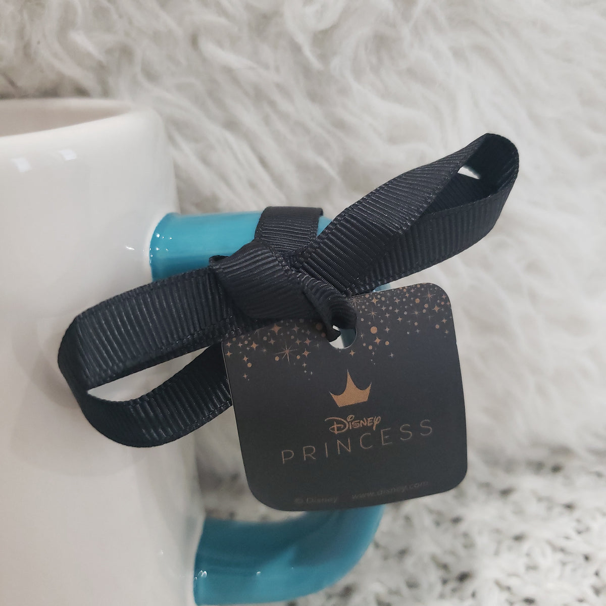 Rae Dunn &quot;Sleepy&quot; Double Sided Mug Disney&#39;s Princess Collection