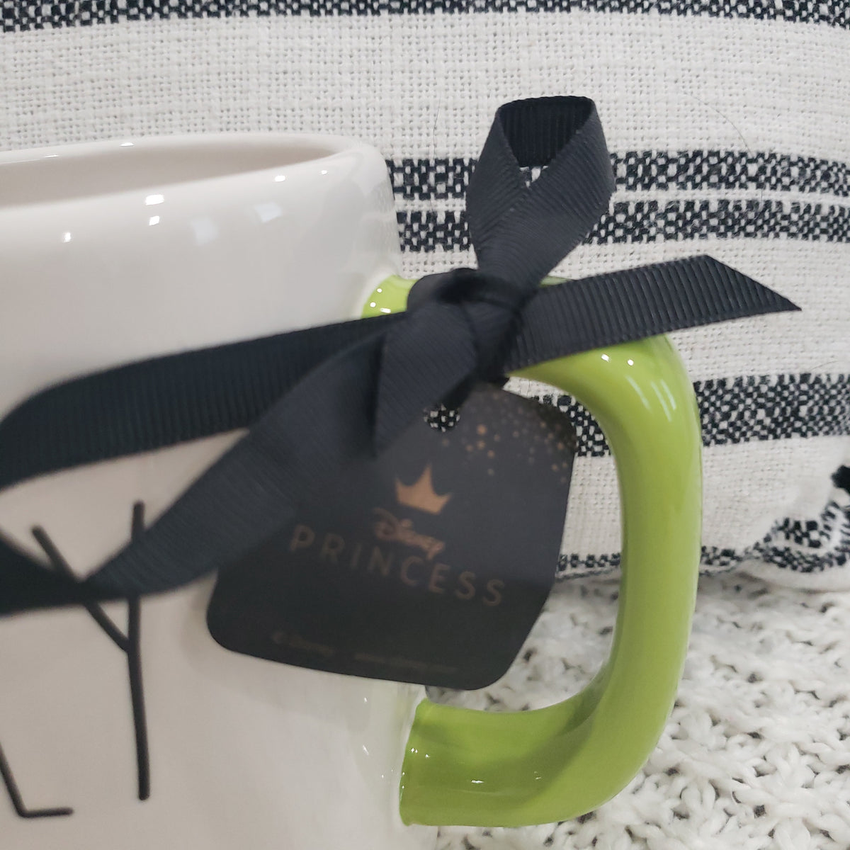 Rae Dunn &quot;Dopey&quot; Double Sided Mug Disney&#39;s Princess Collection