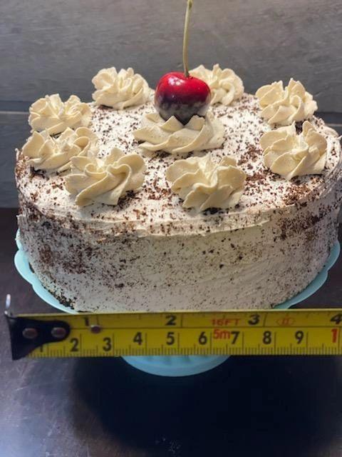 Pip Posh Design Faux Sweet Décor Ivory Cherry Coffee Cake Collection