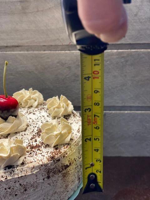 Pip Posh Design Faux Sweet Décor Ivory Cherry Coffee Cake Collection