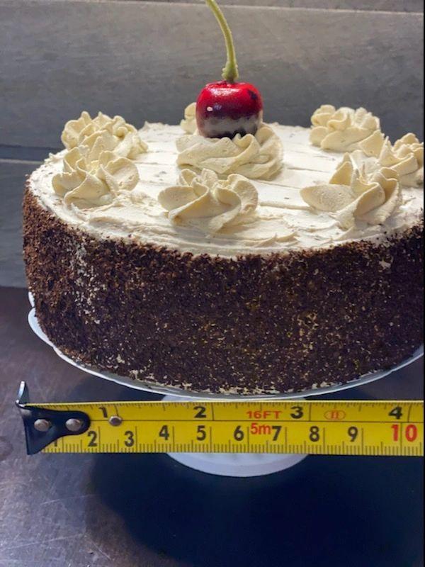 Pip Posh Design Faux Sweet Décor Ivory Cherry Coffee Cake Collection