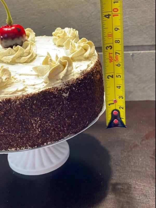 Pip Posh Design Faux Sweet Décor Ivory Cherry Coffee Cake Collection