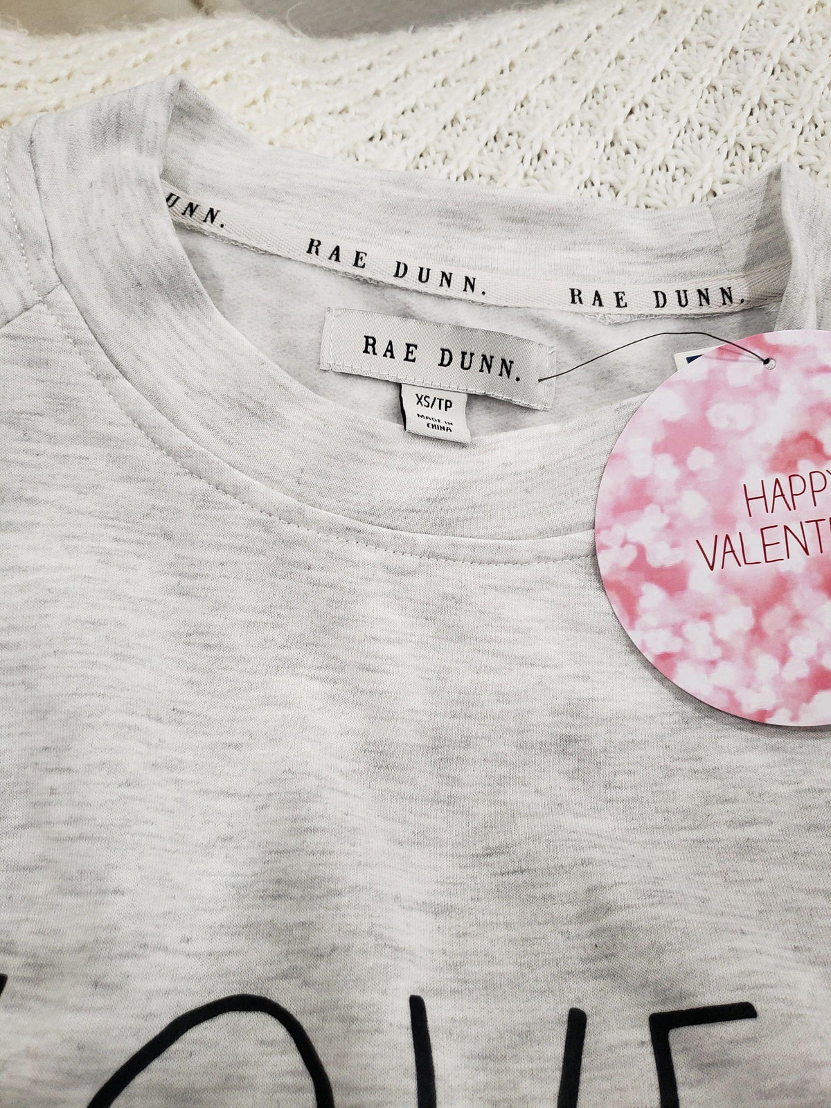 Rae Dunn &quot;LOVE&quot; Sweater Collection Size XS