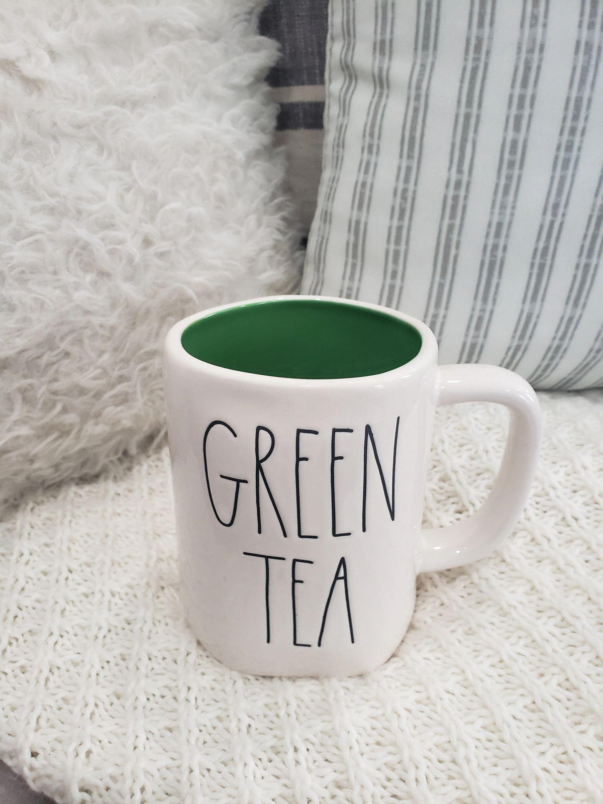 Rae Dunn &quot;GREEN TEA&quot; Mug Tea Collection