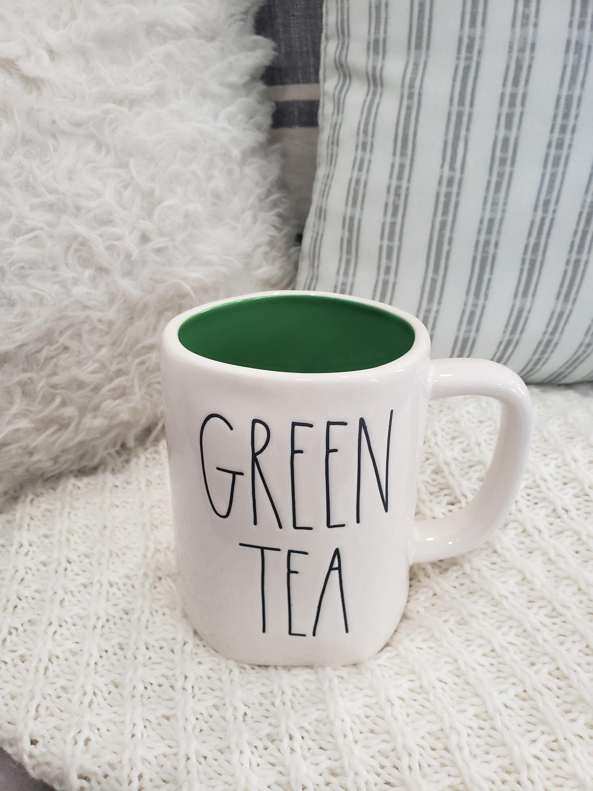 Rae Dunn "GREEN TEA" Mug Tea Collection