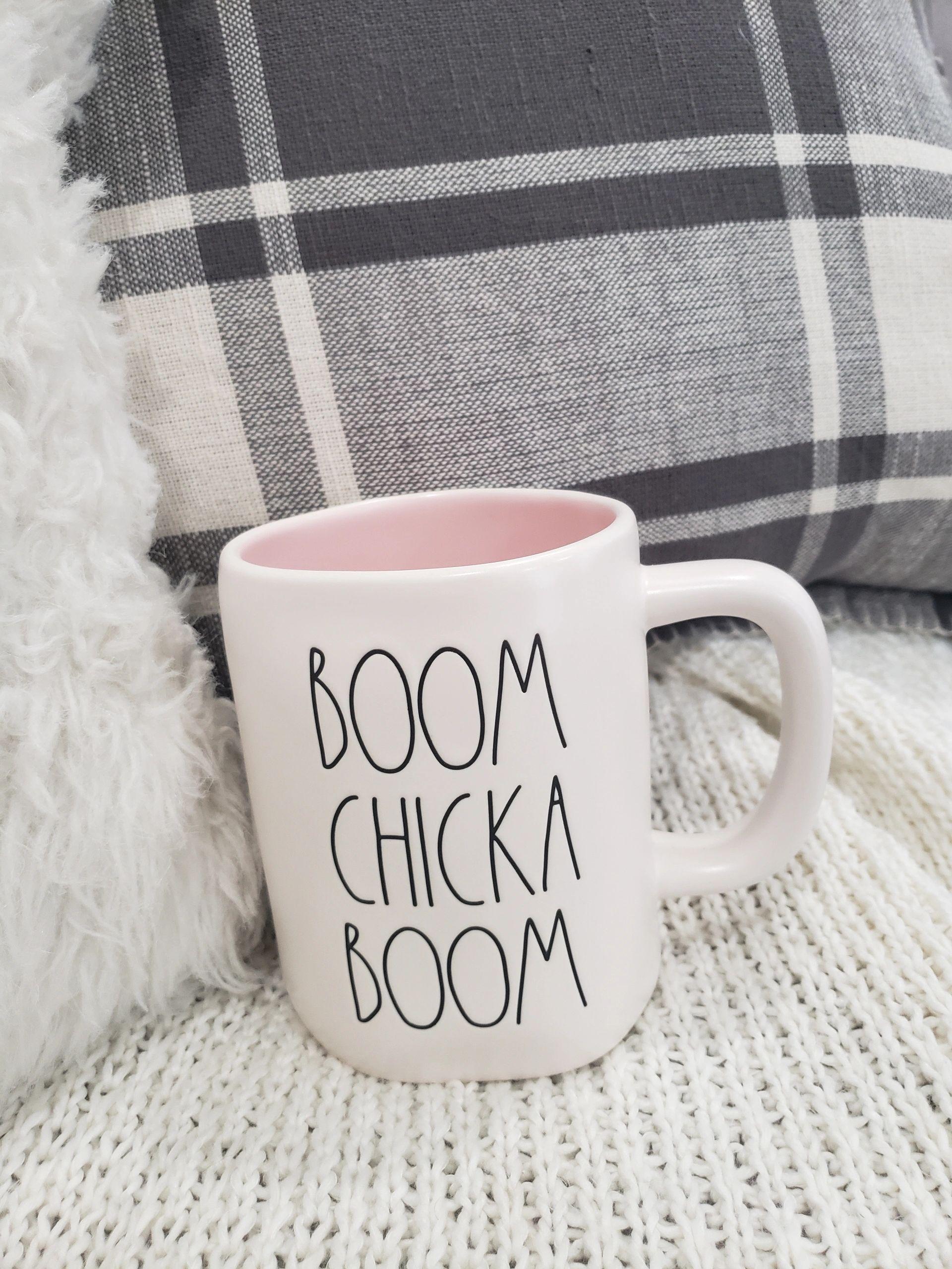 Rae Dunn "BOOM CHICKA BOOM" Mug Collection