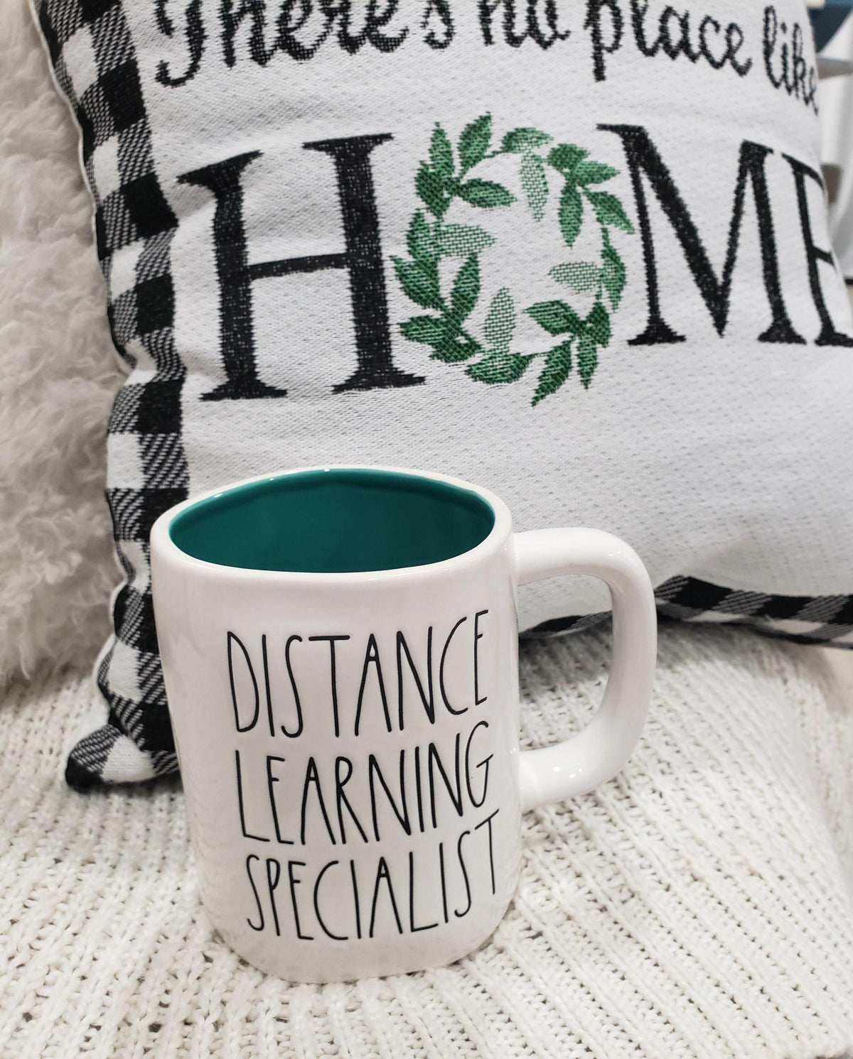 Rae Dunn &quot;DISTANCE LEARNING SPECIALIST&quot; Mug Collection