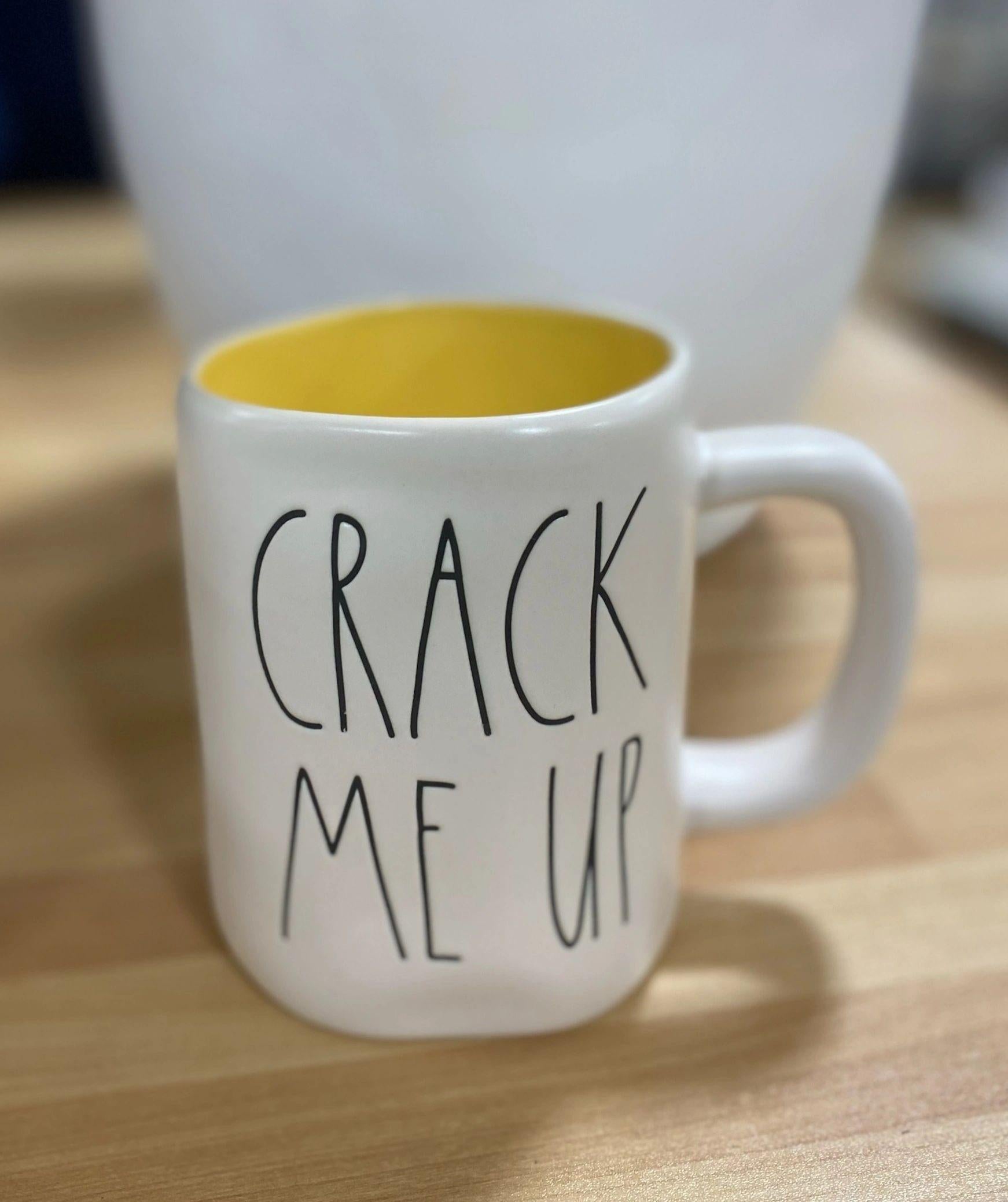 Rae Dunn "CRACK ME UP" Mug Collection