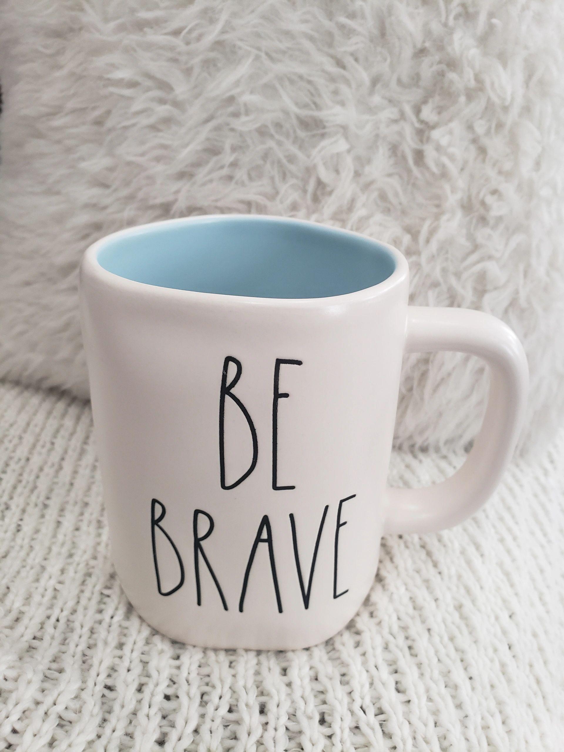 Rae Dunn "BE BRAVE" Mug Collection