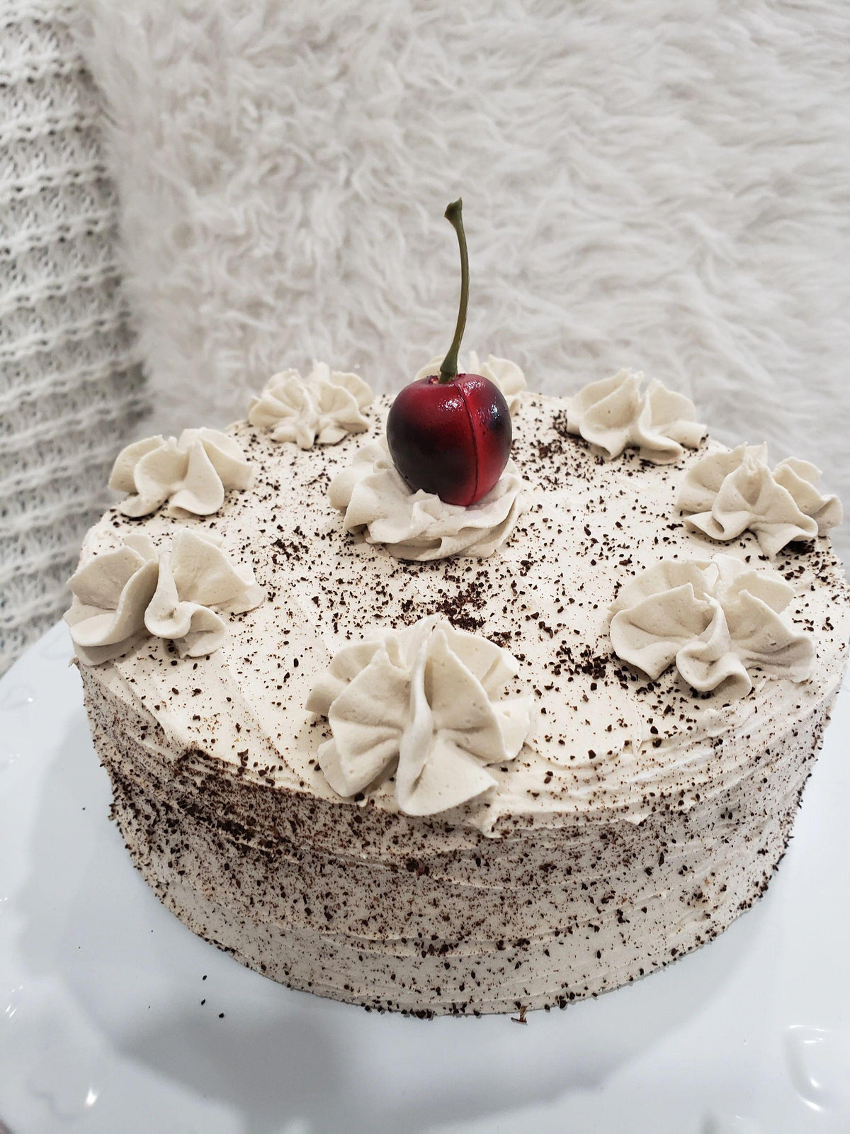 Pip Posh Designs Faux Cherry Coffee Mocha Cake Collection