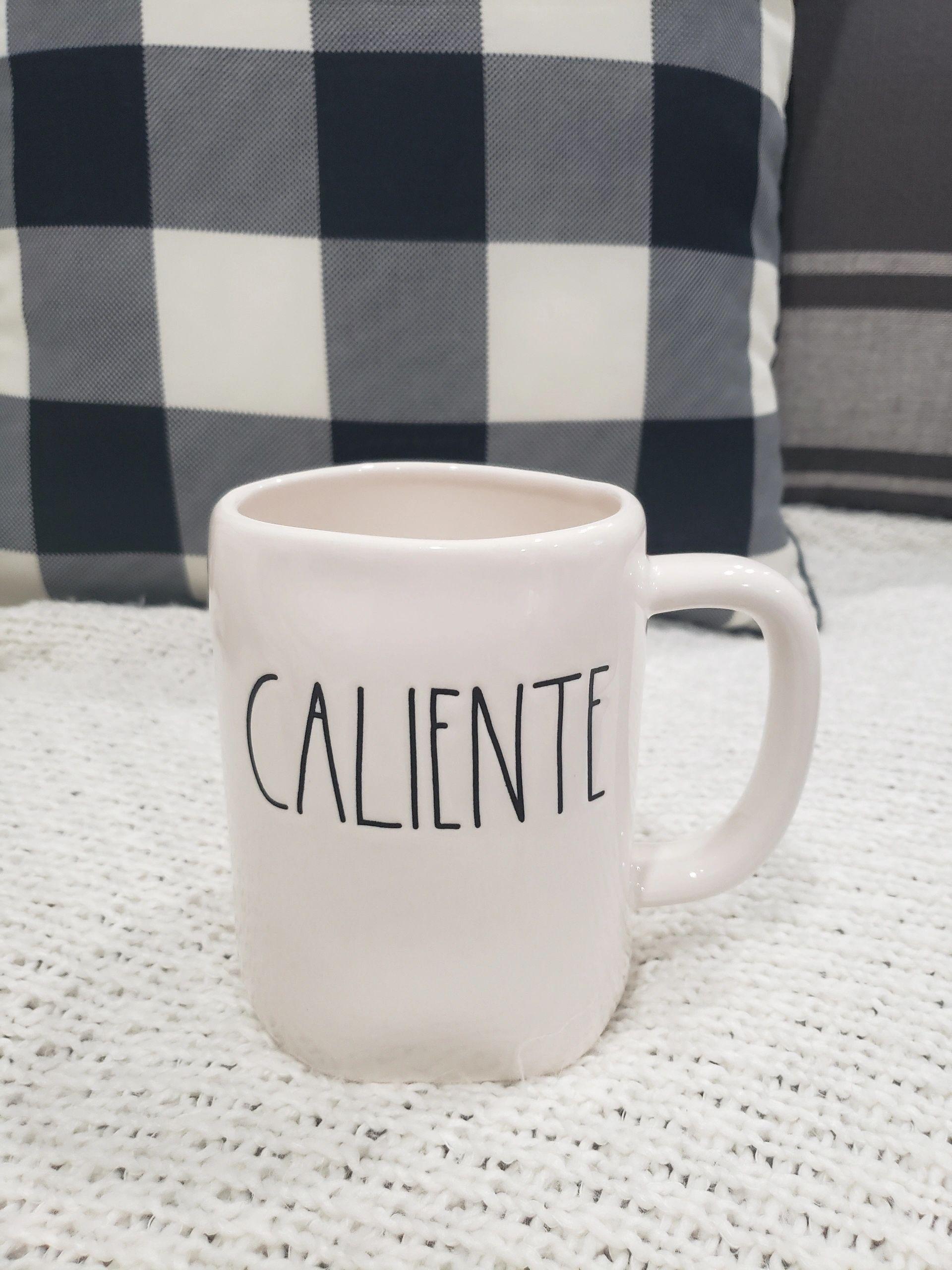 Rae Dunn "Caliente"  White Mug Collection