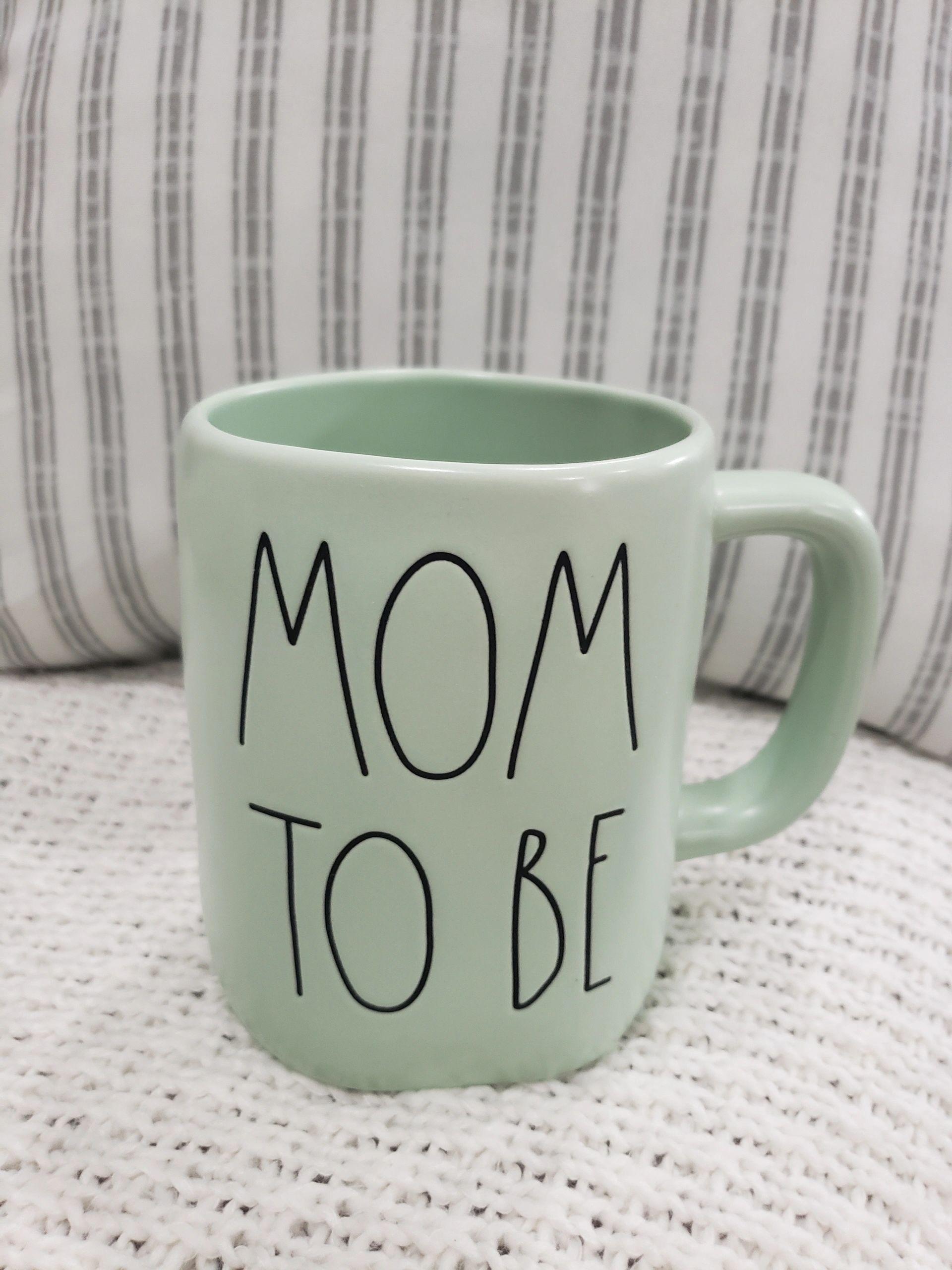 Rae Dunn Mom To Be Green Mug Collection