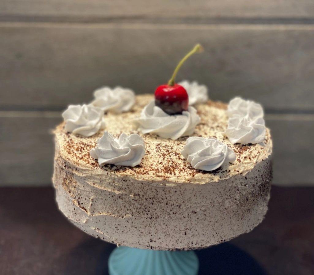 Pip Posh Design Faux Sweet Décor Whipped Cherry Coffee Cake Collection