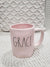 Rae Dunn Grace Powder Pink Mug Collection