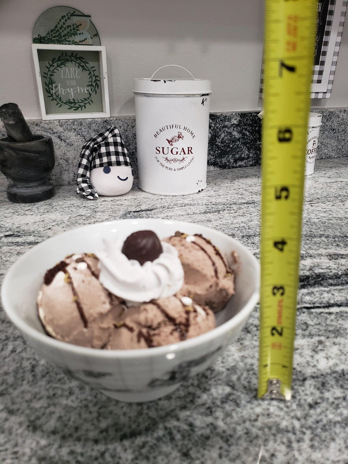 Pip Posh Design Faux Sweet Décor Disney Pluto &amp; Goofy Chocolate Sundae Dessert Collection