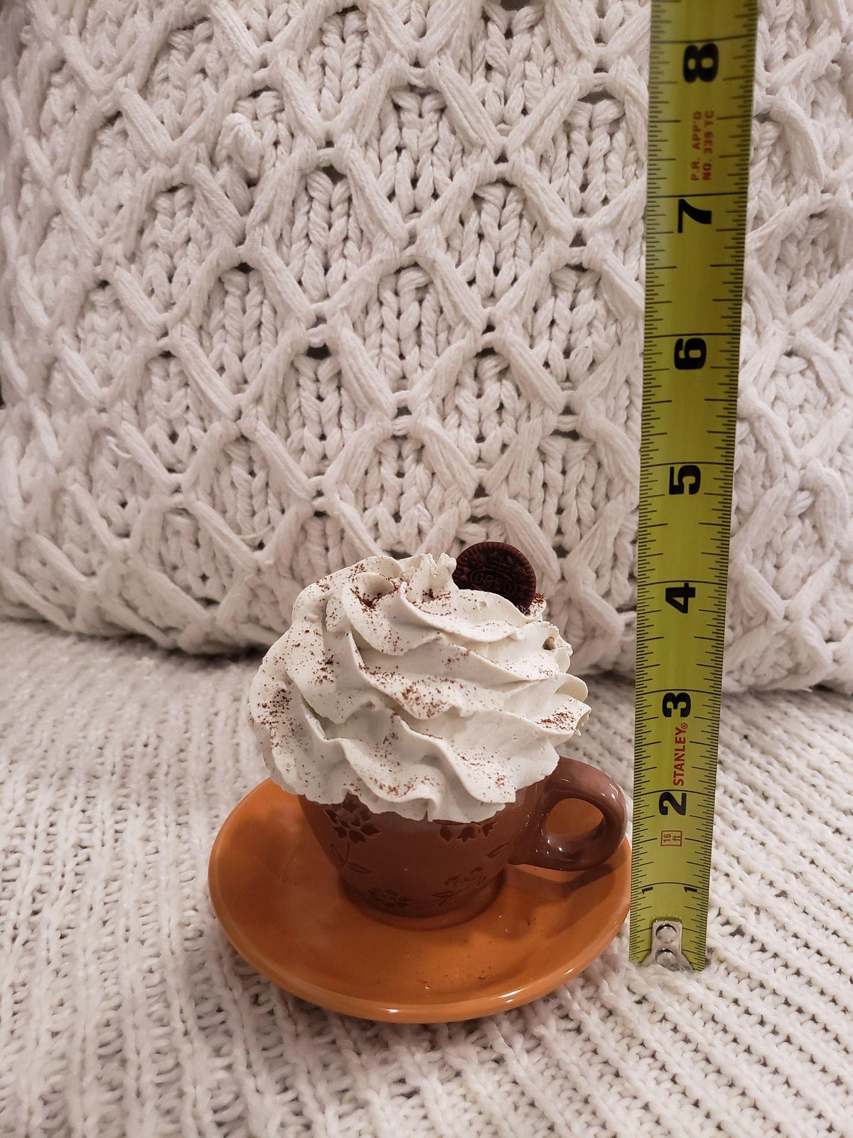 Pip Posh Design Faux Sweet Décor Mini Spiced Tea Cup Collection