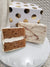 Pip Posh Design Faux Sweet Décor Vanilla Spice Cake Slices set of 2