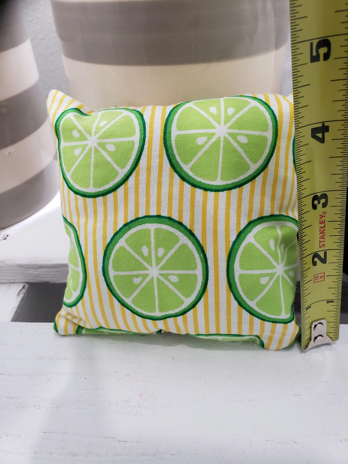 Pip Posh Original Design Rae Dunn Inspired Lime Tier Décor Bundle Set of 3