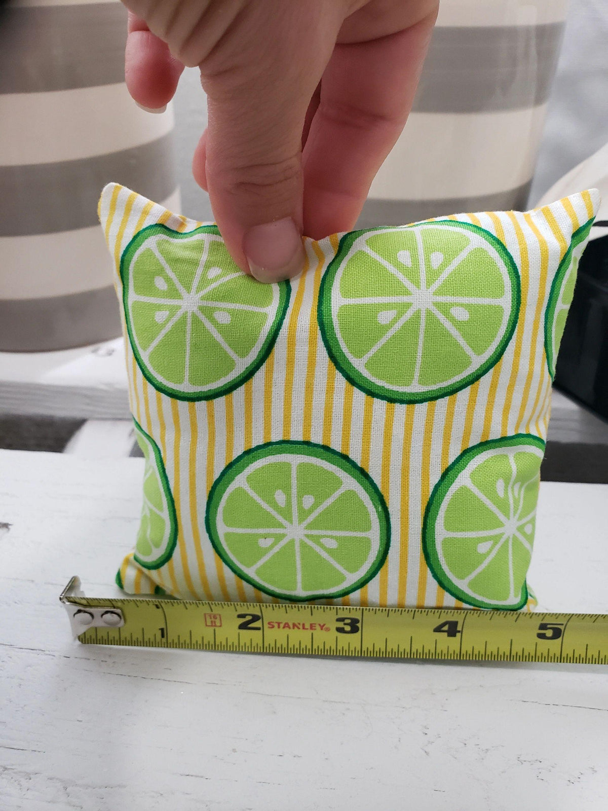 Pip Posh Original Design Rae Dunn Inspired Lime Tier Décor Bundle Set of 3