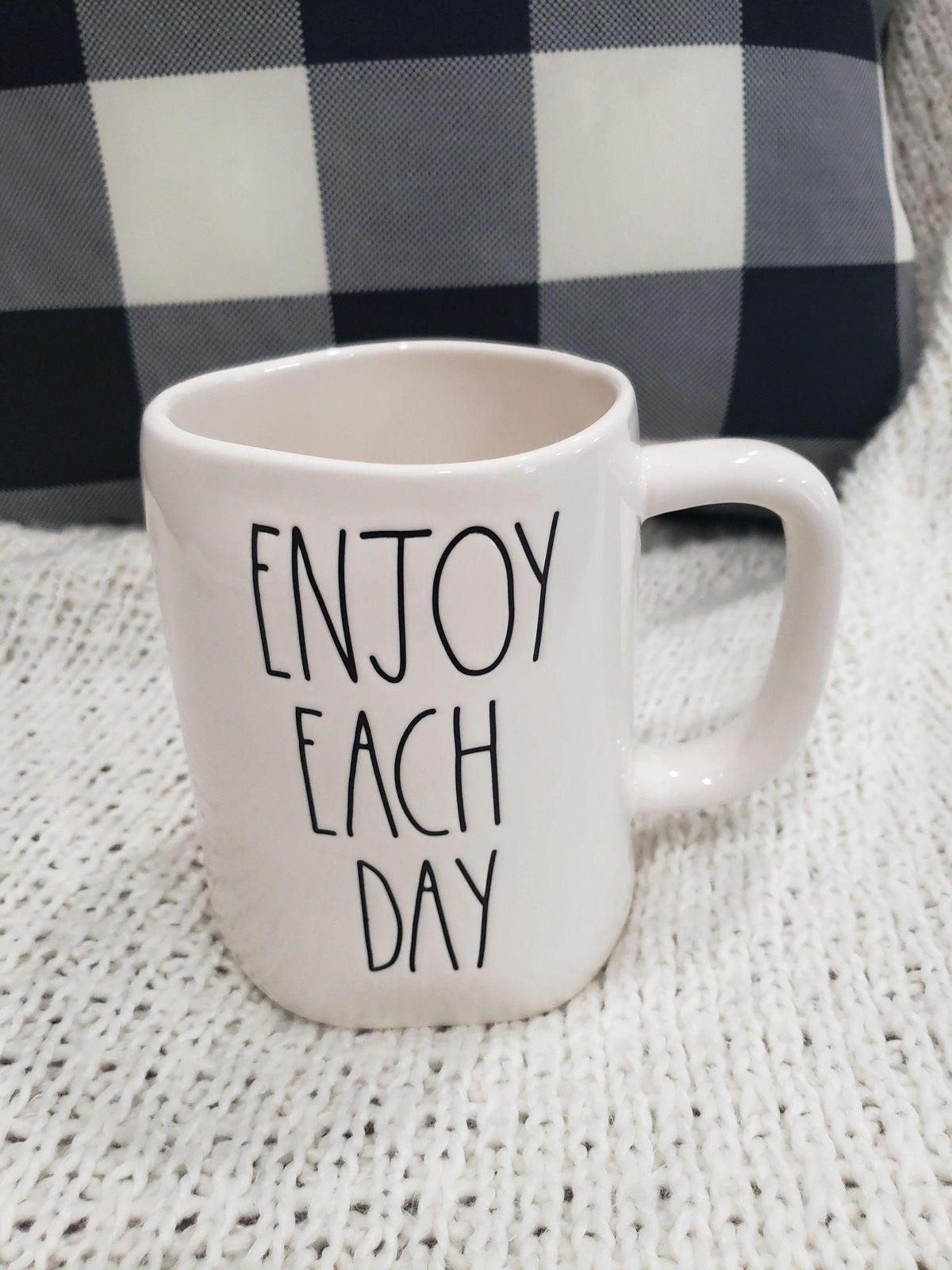 Rae Dunn &quot;Enjoy Each Day&quot; Mug Collection