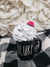 Rae Dunn "Slurp" Black Mini Mug & Pip Posh Designs Faux Sweet Décor Whipped topper & Mug Collection