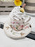 Pip Posh Design Faux Sweet Décor Yellow Flower Whipped Topper & Mini Tea Cup Collection