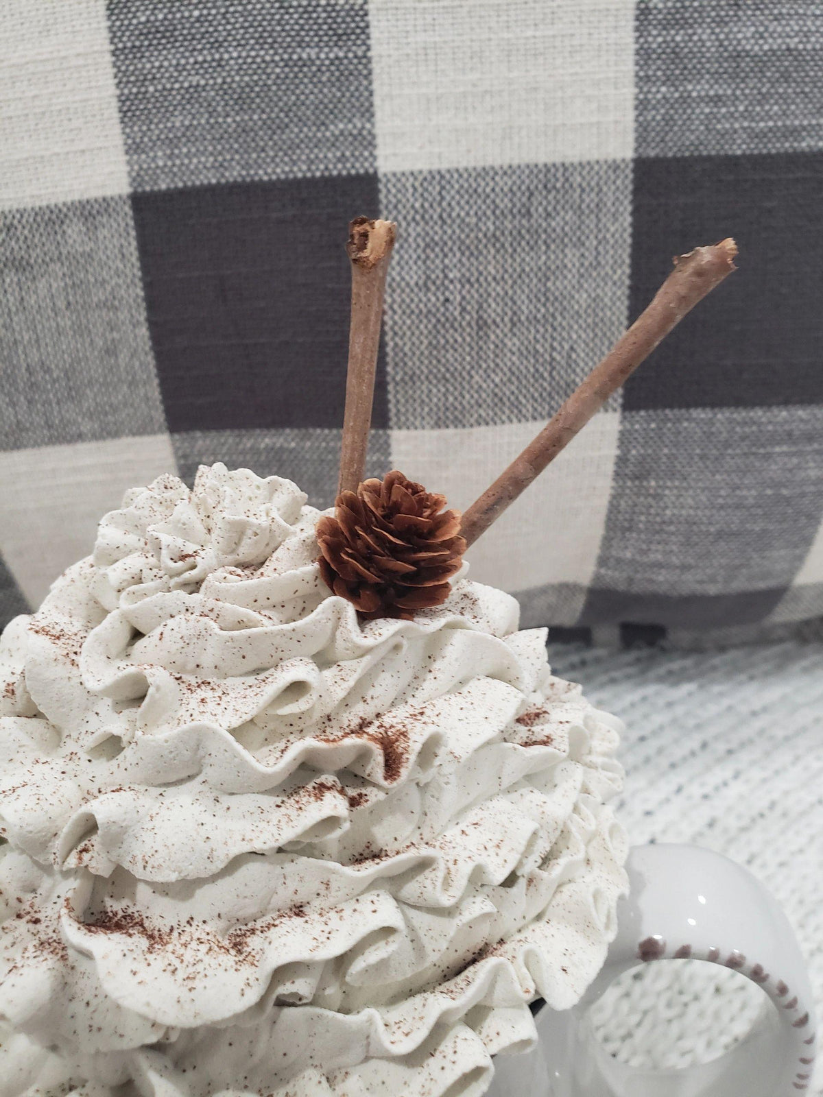 Pip Posh Design Faux Sweet Décor Happy Camper Mug &amp; Whipped Topper Collection