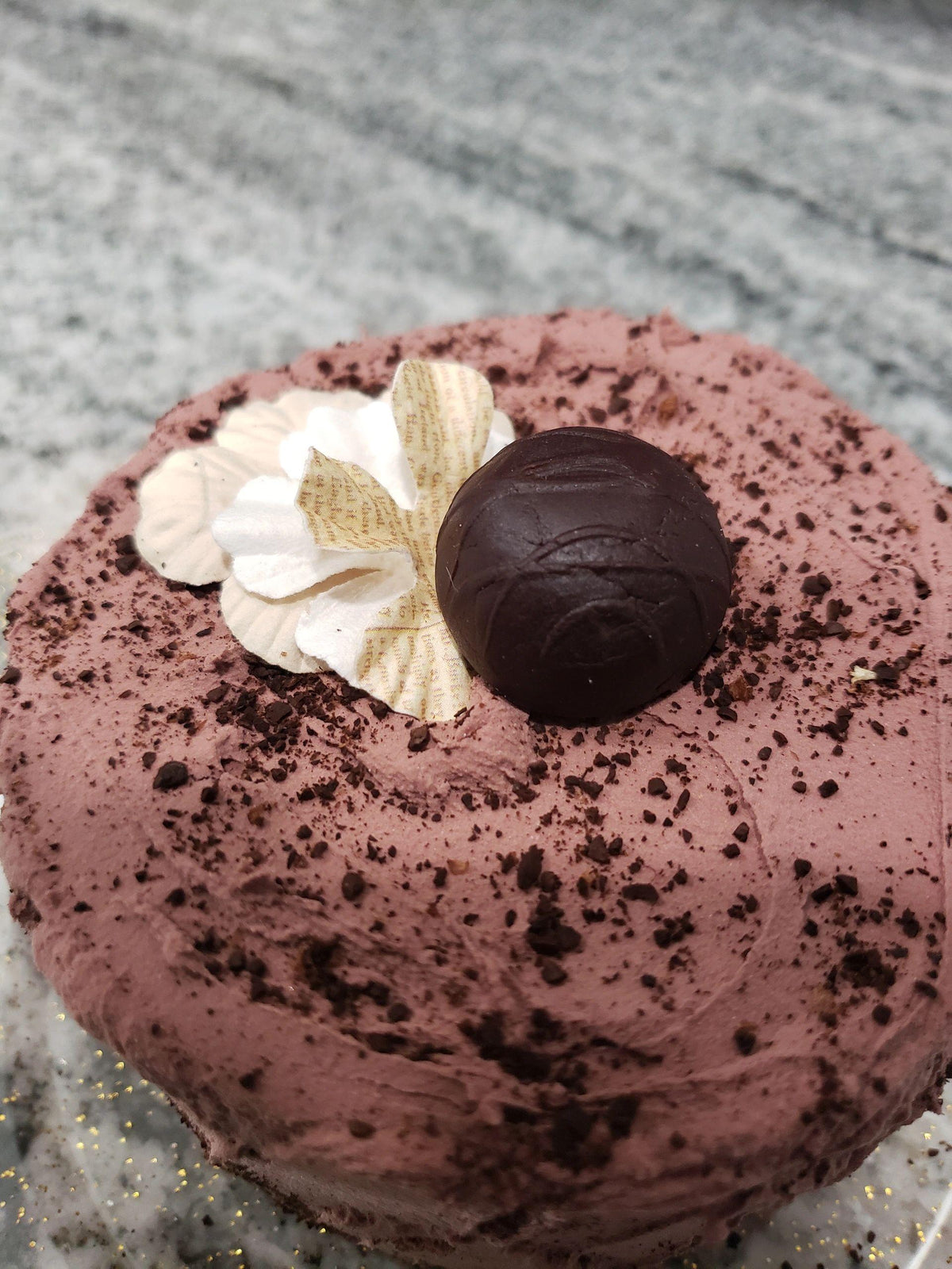 Pip Posh Design Faux Sweet Décor Mini Chocolate Fall Cake Collection