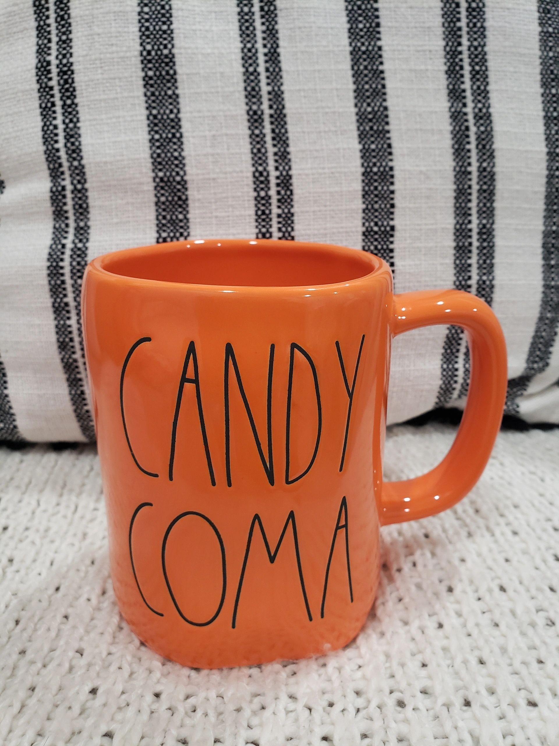 Rae Dunn " Candy Coma" Orange Mug Collection