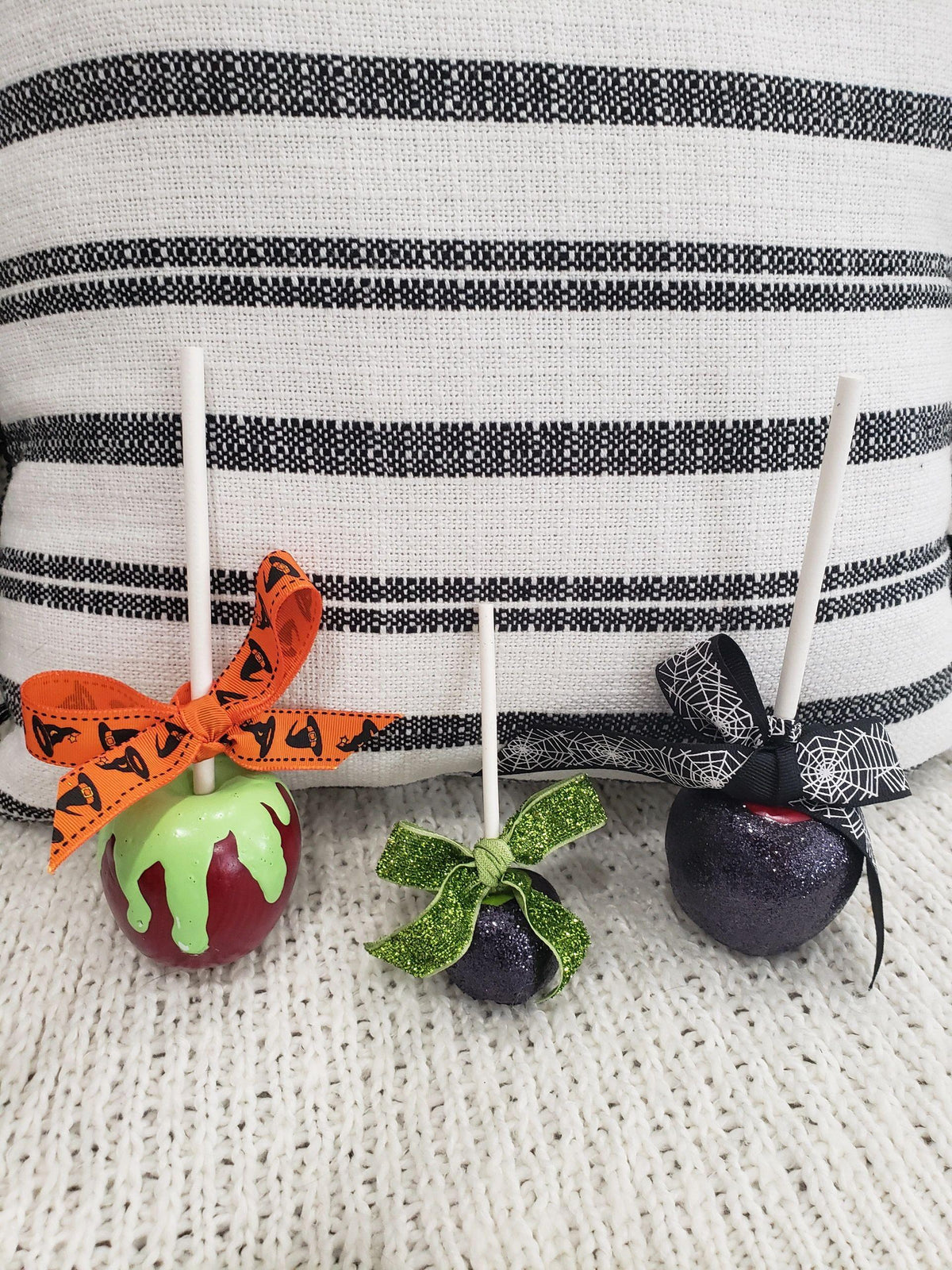 Pip Posh Design&#39;s Faux Poison Candy Apples Bundle Set of 3