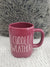 Rae Dunn "Cuddle Weather" Maroon Mug Collection