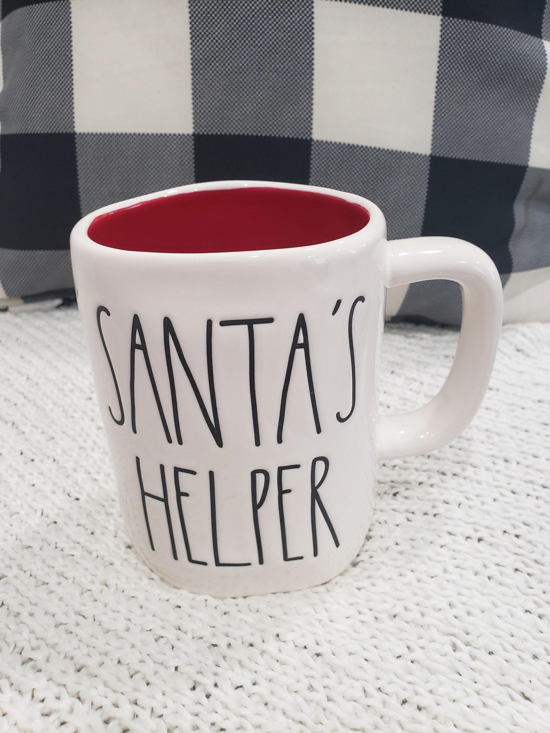 Rae Dunn "Santa's Helper" Mug Collection