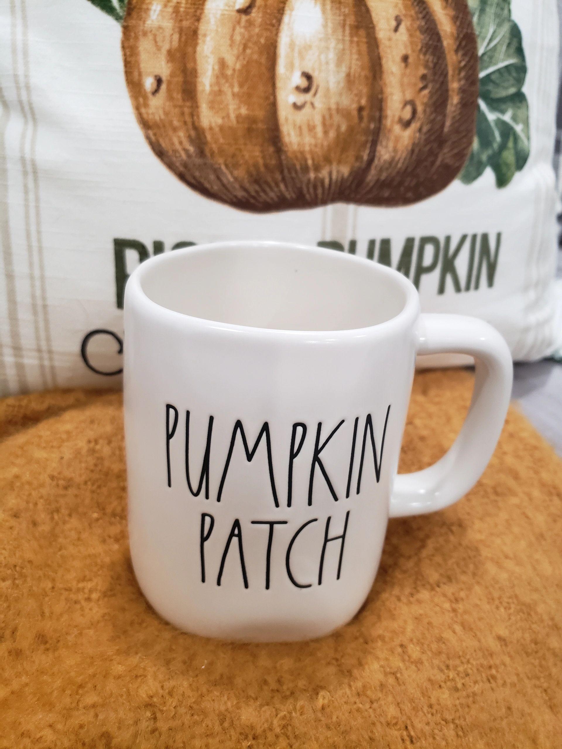 Rae Dunn "Pumpkin Patch" White Mug Collection