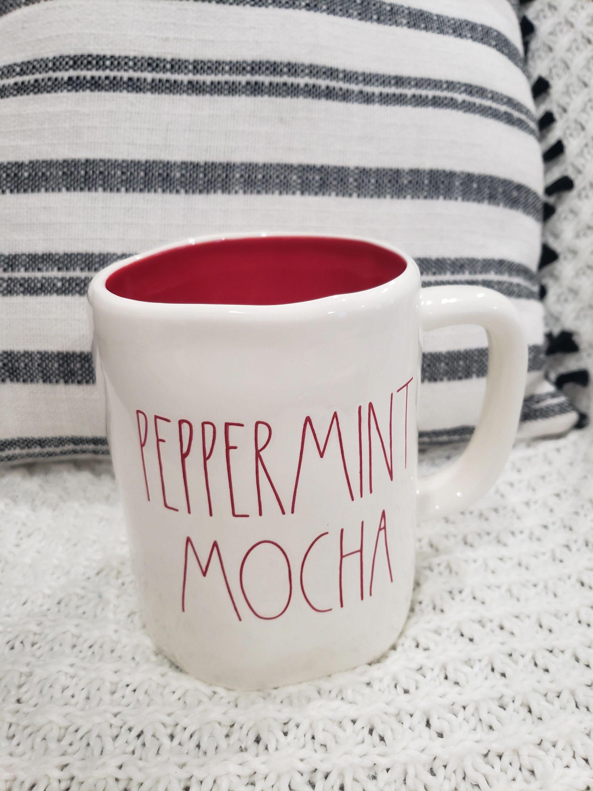 Rae Dunn "Peppermint Mocha" Mug Collection