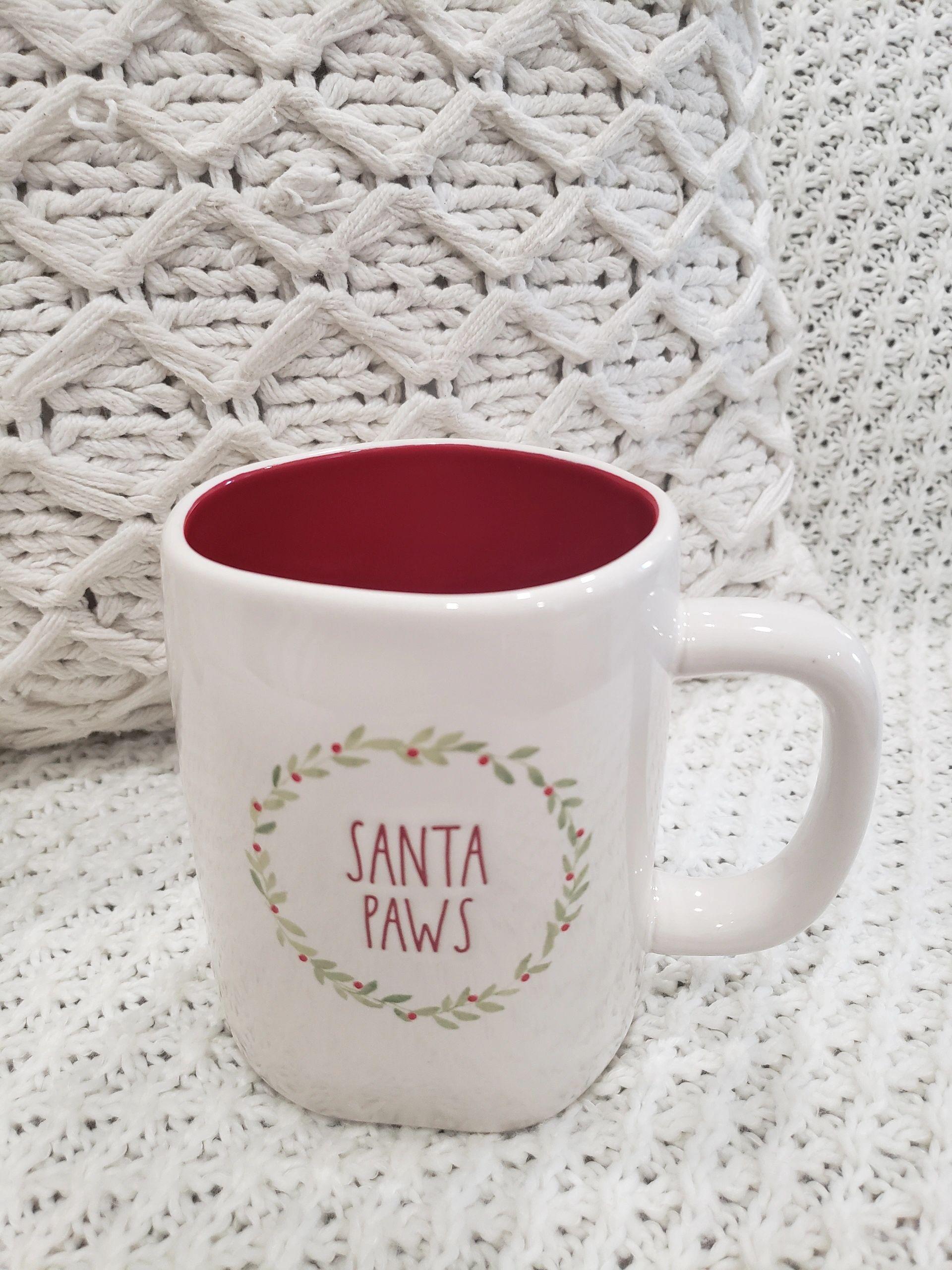 Rae Dunn "Santa Paws" Holiday Mug Collection