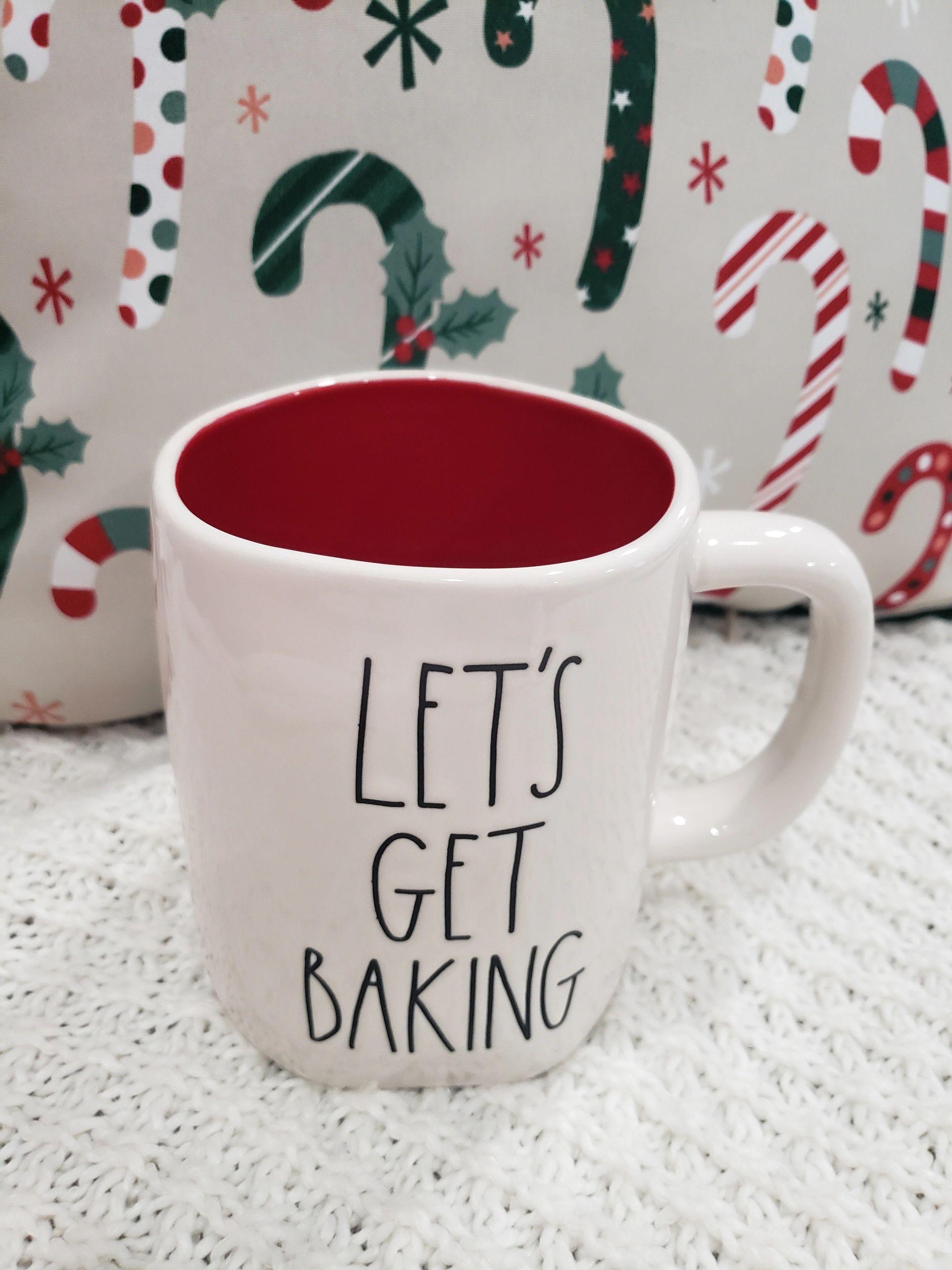 Rae Dunn "Let's Get Baking" Holiday Mug Collection