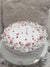 Pip Posh Design Faux Sweet Décor Vanilla Peppermint Cake Holiday Collection