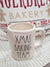 Rae Dunn "Xmas Baking Team" White Holiday Mug Collection