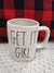 Rae Dunn "Get It Girl" White Mug Collection