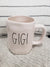 Rae Dunn "Gigi" White Mug Collection