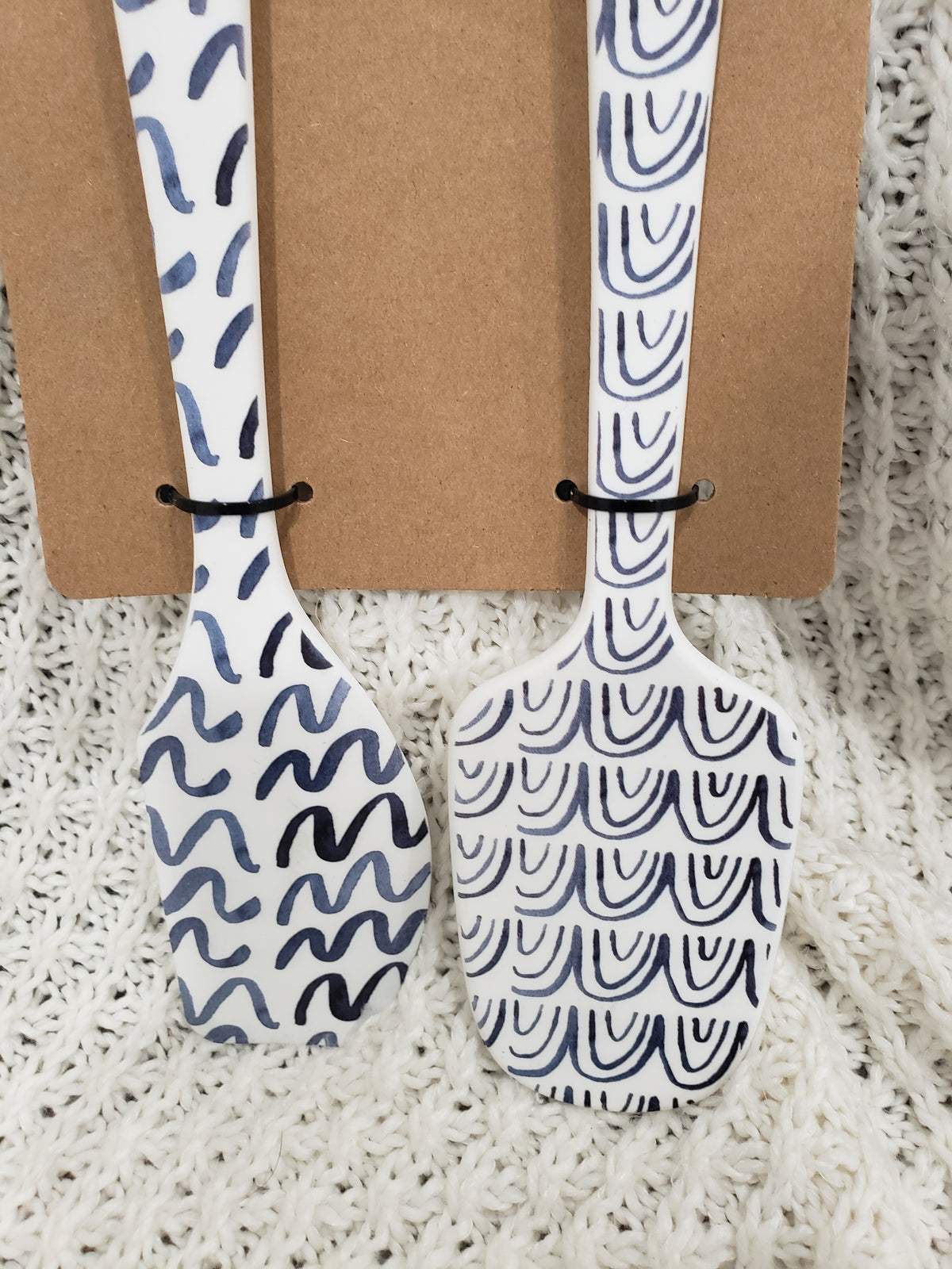 Rae Dunn &quot; Mix and Flip&quot; Spatula and Spoonula Set of 2