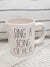 Rae Dunn "Sing A Song Of Hope" White Mug Collection