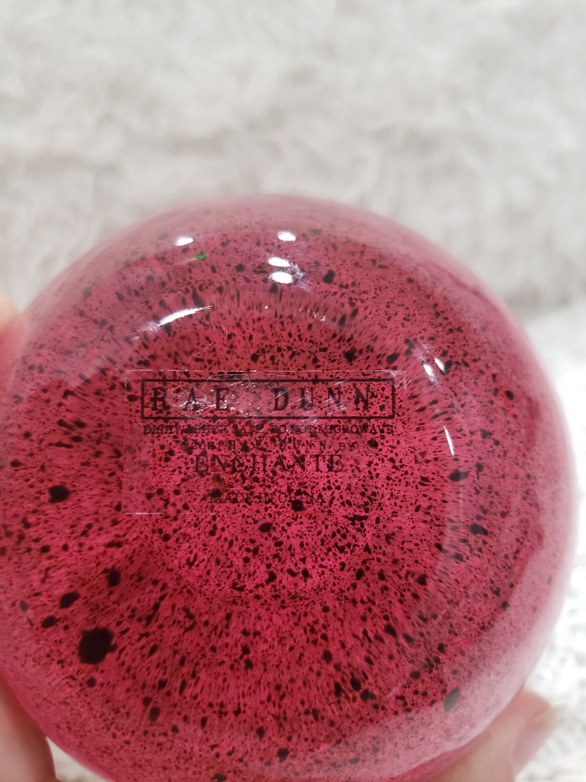 Rae Dunn &quot;Wine&quot; Glass &amp; Pip Posh Design Faux Décor Wine Glass Collection